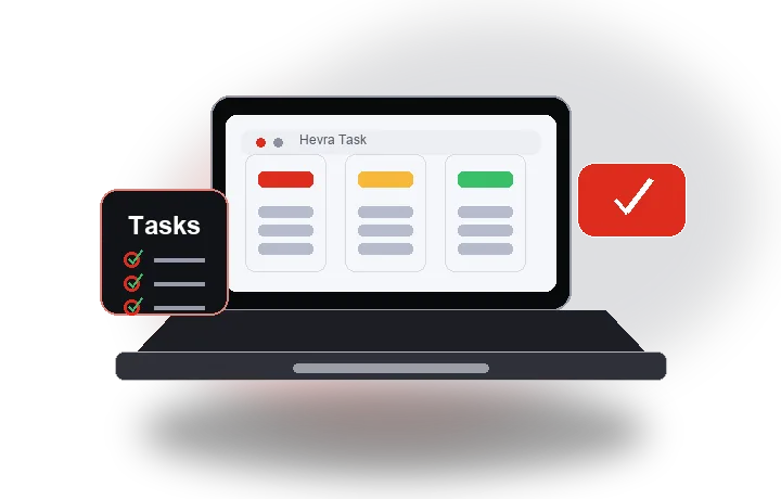 Hevra Task interface
